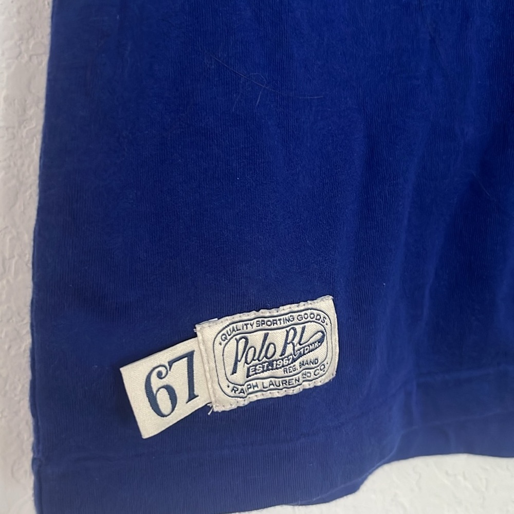 Polo Ralph Lauren Blue Graphic T-Shirt - Picture 6 of 7